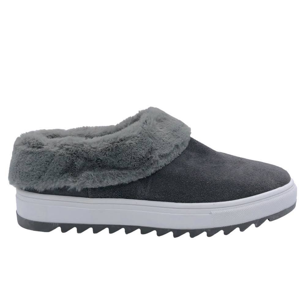 BLONDO Women's Suri Waterproof Slip-On Sneaker in Grey size 7 M